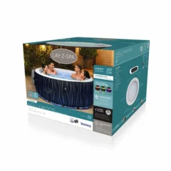 Bestway Lay-Z Spa Hollywood Airjet Opblaasbare Spa - 6 Persoons -Bestway Verkoop 150dpi 303021321456 60059 77x55x57.5cm 3d