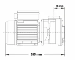 LX LP200 Spa Massagepomp 2 PK - 1 Speed -Bestway Verkoop 3765.2 1