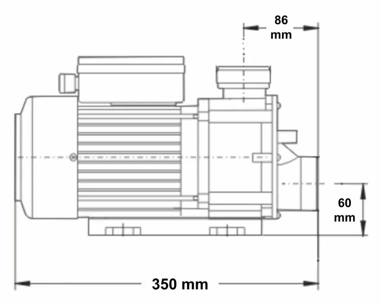 LX TDA100 Spa Circulatiepomp 1 PK 10 LX TDA100 Spa Circulatiepomp 1 PK - Afbeelding 8