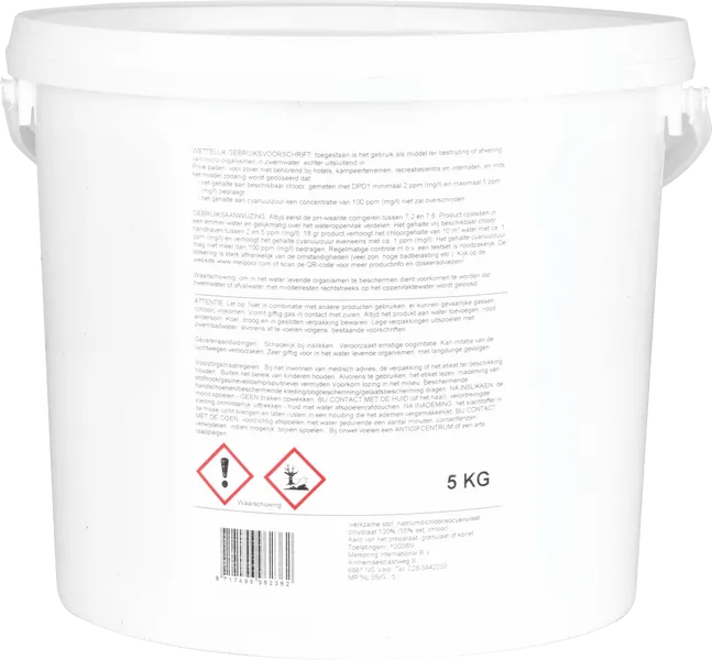 Melpool Chloorshock 55G 5 Kg 5 Melpool Chloorshock 55G 5 Kg - Afbeelding 3