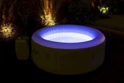 Bestway Lay-Z Spa Tahiti AirJet Opblaasbare Spa - 4 Persoons -Bestway Verkoop 800 1200 60007 night scene 0013 pr web