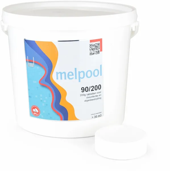 Melpool Grote Chloortabletten 200 Grams 5 Kg 4 Melpool Grote Chloortabletten 200 Grams 5 Kg - Afbeelding 2