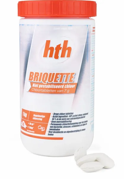 HTH Chloortabletten 7 Grams 1 Kg 4 HTH Chloortabletten 7 Grams 1 Kg - Afbeelding 2
