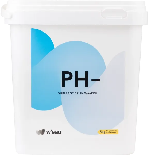 W'eau PH Minus Poeder - 5 Kg 3 W'eau PH Minus Poeder - 5 Kg