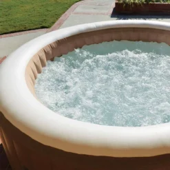 Intex Pure Spa Bubble Therapy Opblaasbare Spa - 6 Persoons 18 Intex Pure Spa Bubble Therapy Opblaasbare Spa - 6 Persoons -Bestway Verkoop beige2
