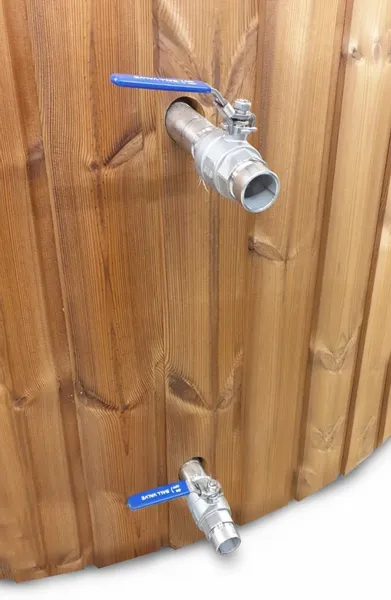 Houtgestookte Hottub Met Filteraansluiting - 4-6 Personen - Grijs 7 Houtgestookte Hottub Met Filteraansluiting - 4-6 Personen - Grijs - Afbeelding 5