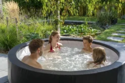 EXIT TOYS EXIT Leather Premium Opbouw Spa - 4-6 Persoons 21 EXIT TOYS EXIT Leather Premium Opbouw Spa - 4-6 Persoons -Bestway Verkoop exit leather premium 6 opblaasbare spa sfeer tuin 2