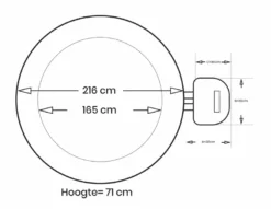 Intex Pure Spa Bubble Therapy Opblaasbare Spa - 6 Persoons 21 Intex Pure Spa Bubble Therapy Opblaasbare Spa - 6 Persoons -Bestway Verkoop intex bubbletherapy 6persoons afmetingen