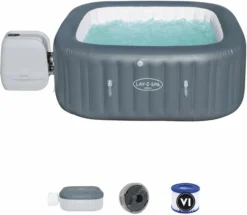 Bestway Lay-Z Spa Hawaii HydroJet Pro Opblaasbare Spa - 6 Persoons -Bestway Verkoop lay z spa hawaii hydrojet pro opblaasbare spa 6 persoons 1