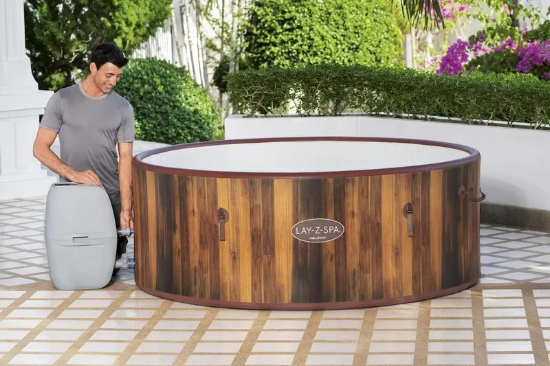 Bestway Lay-Z Spa Helsinki Airjet Plus Opblaasbare Spa - 7 Persoons - Afbeelding 6