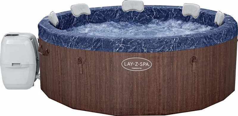Bestway Lay-Z Spa Toronto AirJet Plus Opbouw Spa - 7 Persoons 3 Bestway Lay-Z Spa Toronto AirJet Plus Opbouw Spa - 7 Persoons