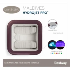 Bestway Lay-Z Spa Maldives HydroJet Pro Opblaasbare Spa - 7 Persoons -Bestway Verkoop maldives spa